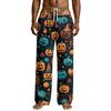 Men's Funny Halloween Pajama Pants with Novelty Underwear Print for Sleep and