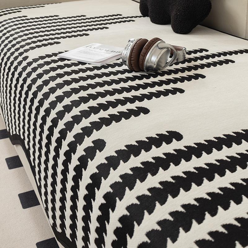 Chenier Sofa Cushion Is Universal In All Seasons  New Nordic Wind Non-Slip Straight Row Sofa Cushion Is Literary And Fresh