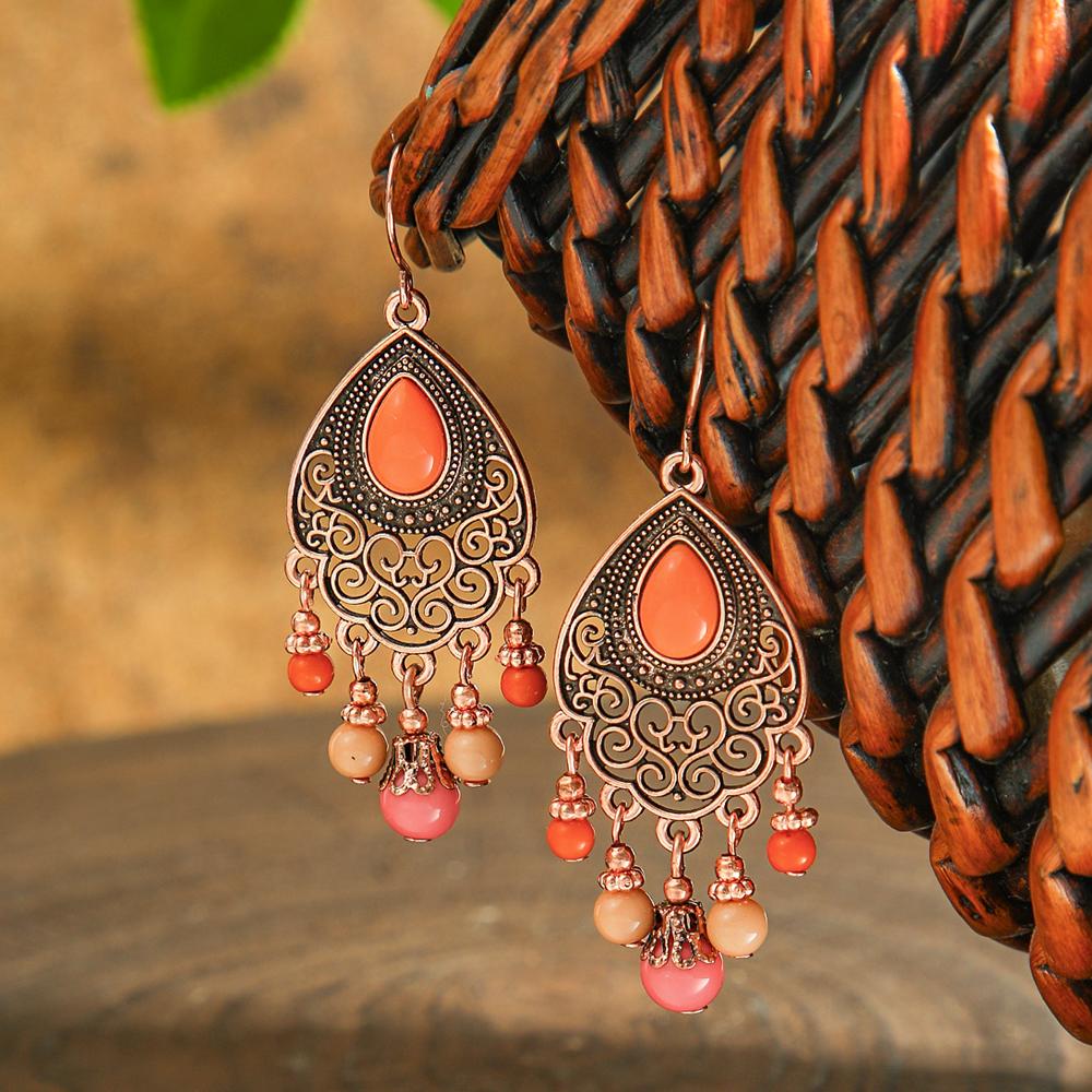 

Вінтажні сережки в богемному придворному стилі для жінок, металеві сережки-китиці, ефектні подарунки для відпустки, для роботи, для щоденного носіння, прикраси для вечірки, універсальні