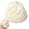 Stress Relief Sensory Toy Cute Smiling Face Cream Roll Slow Rebound Soft Squeeze Toy for Office Worker Desk Decoration
