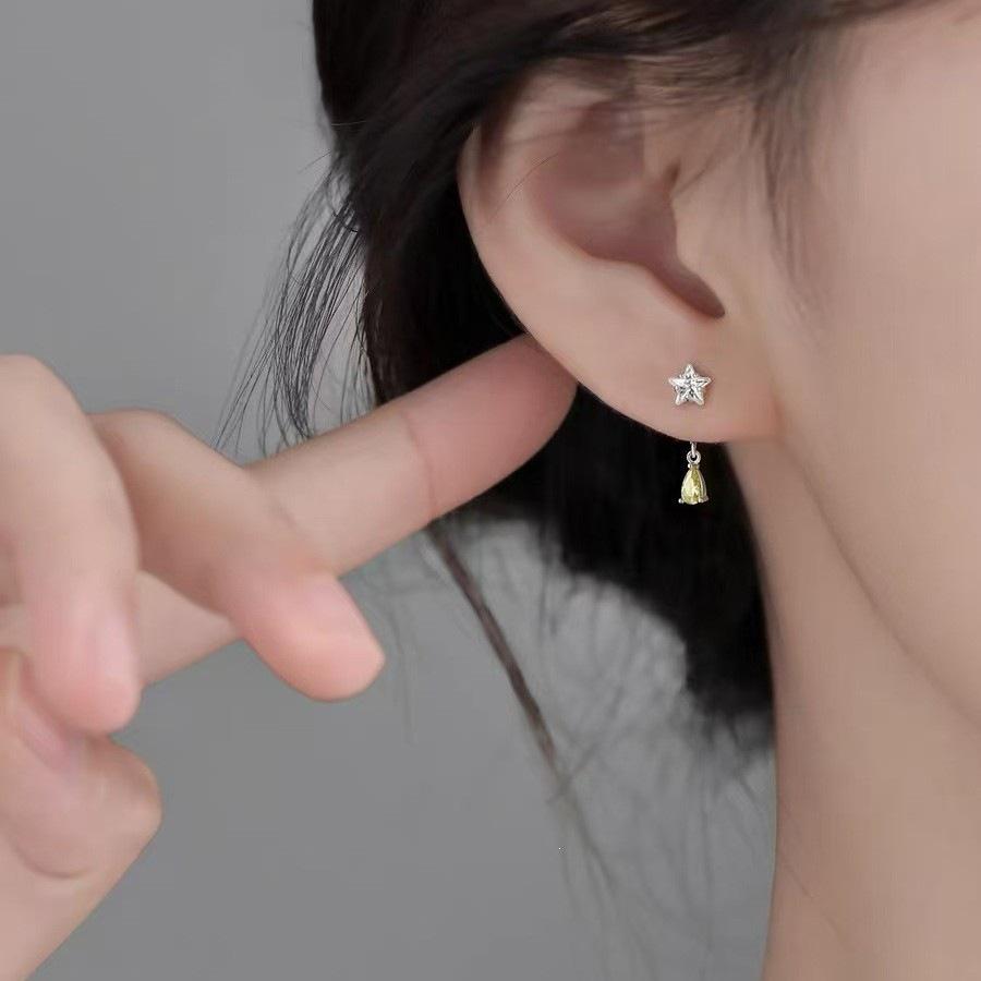 925 Sterling Silver Water Drop Earrings | Luxury Women's 2025 Style