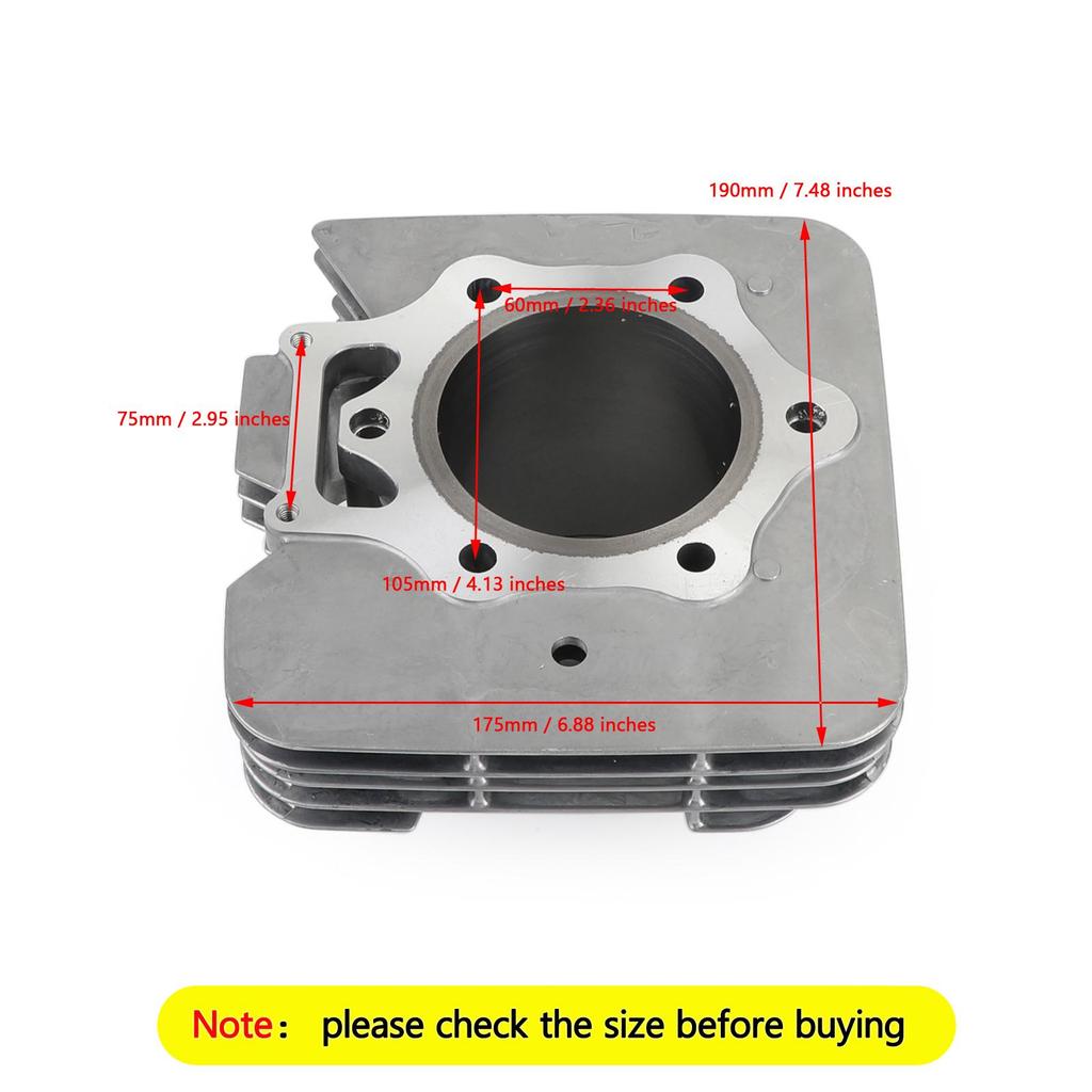 Cylinder Piston Ring Gasket Top End Rebuild Kit Fit for Honda TRX450S/ES TRX450FE/FM Foreman 450 1998-2004