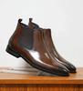 New Classic Retro Style Men Boots Autumn Winter Men Boots Elegantes Fashion Design Men Shoes Comfortable Soft Warm Chelsea Boots