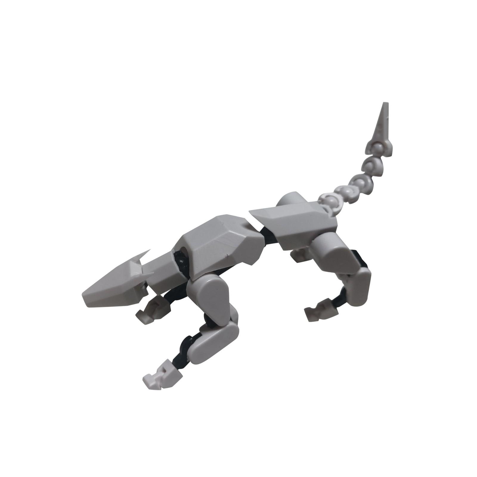 

Лялька-людина з 3d-друком, повністю рухома, декомпресійна іграшка в механічному стилі One Size білий