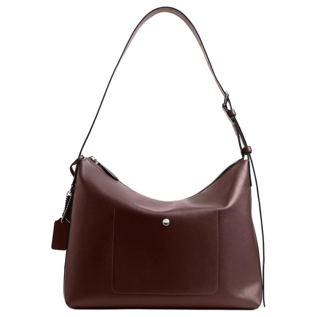 Coach Mott 38 New Yorker Stil Praktisch Vielseitig Lässig Leder Umhängetasche Unisex Taschen Braun CDS82-MPL
