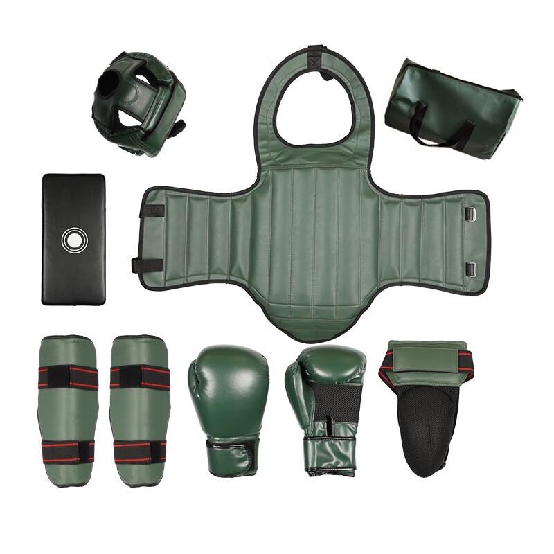 Adult Sanda Boxing Combat Training Protective Gear Set