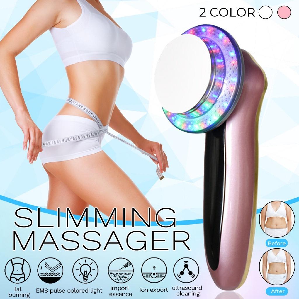 6 In 1 Ultrasound Fat Cavitation Ems Infrared Body Slimming Massager Shaping Instrument Galvanic Infrared Burner