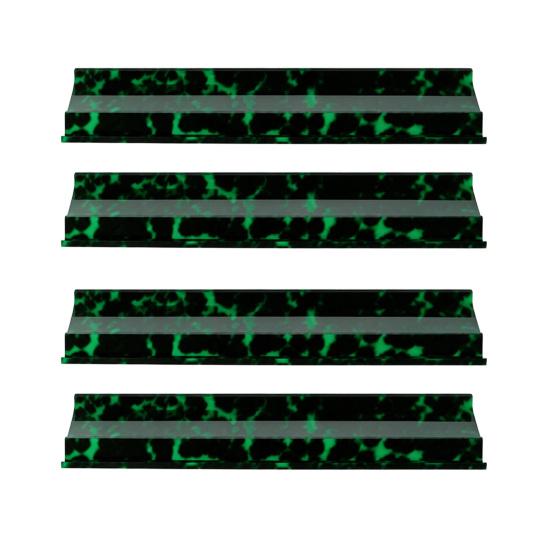 1/4Pcs American Mahjong Rack with Pusher, Non-slip Acrylic Mah Jongg Tile Holder & Pusher Bar, Mahjong Accessories for Home & Party Play