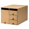 Plus Storage Box Living Post IIY4L L Paper Craft 85661 LP-201Y4-L /