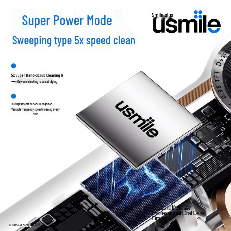 usmile Y30S AI Smart Electric Toothbrush CN plug (adapter included)
