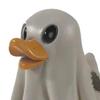 Halloween Resin Rubber Duck, Cute Decor with Big Eyes & Orange Beak, Fade-Resistant for Indoor Outdoor Desktop Garden Display, Party