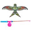 Kinder Drachen Spielzeug Cartoon Adler Faltbar Mini Plastikspielzeug Drachen Handbremse Angelrute Schmetterlinge Für Kinder Outdoor Spielzeug Für Spaß
