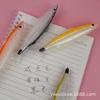 Creative Xianyu Simulation Idle Pen 0.5m Black - Fun Fish-Shaped Ballpoint for Students