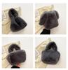 Elegant Plush Women's Handbag: Trendy, Fashionable, Versatile Autumn/Winter Bucket Bag
