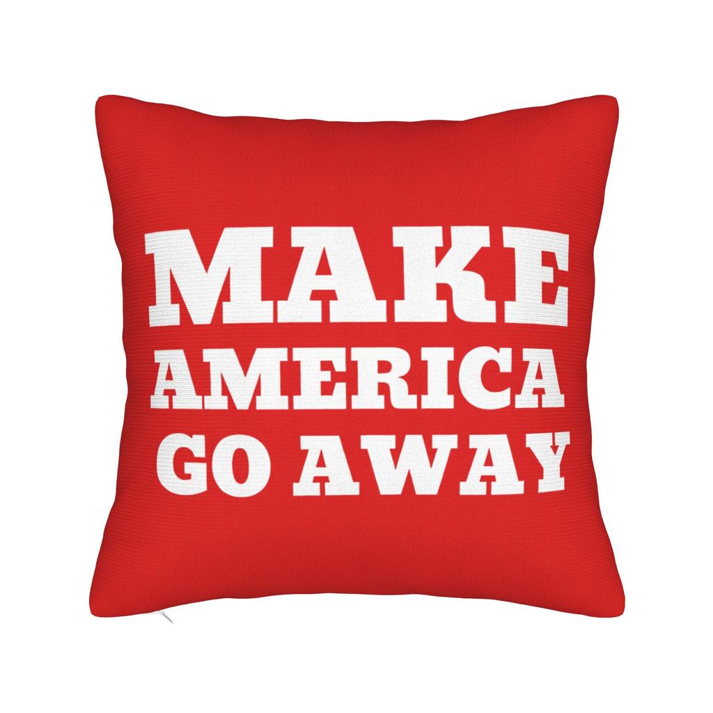 Nu Det Nu uk Greenland flag Pillowcase Polyester Cushion Cover Gift MAGA Throw Pillow Case Cover Home Zippered 4040cm