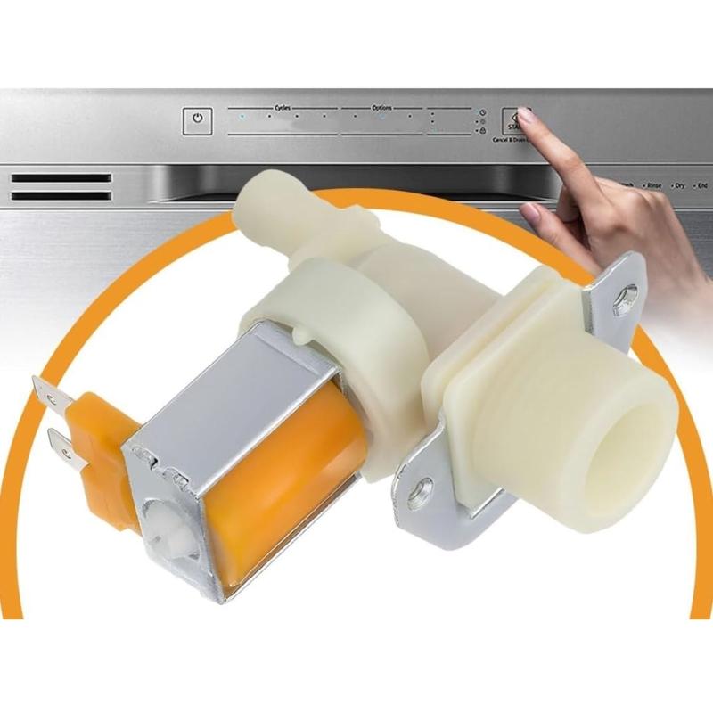 Valvole di Ingresso Multifunzione per Lavastoviglie Facile Installazione Parte di Ricambio per Lavatrice Piatto per Casa e Lavastoviglie
