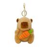 Toy Plush Capybara Keychain Accessory Figure Animal Pendant Gift Decoration