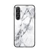Funda de Cristal Templado Marmoleada para Teléfono Samsung Galaxy A15 A17 A56 S25 S23 A26 A36 A16 A25 A32 A52 A14 A34 A54 A24 A13 A73 A53 A33 A23 A35 A55 5G