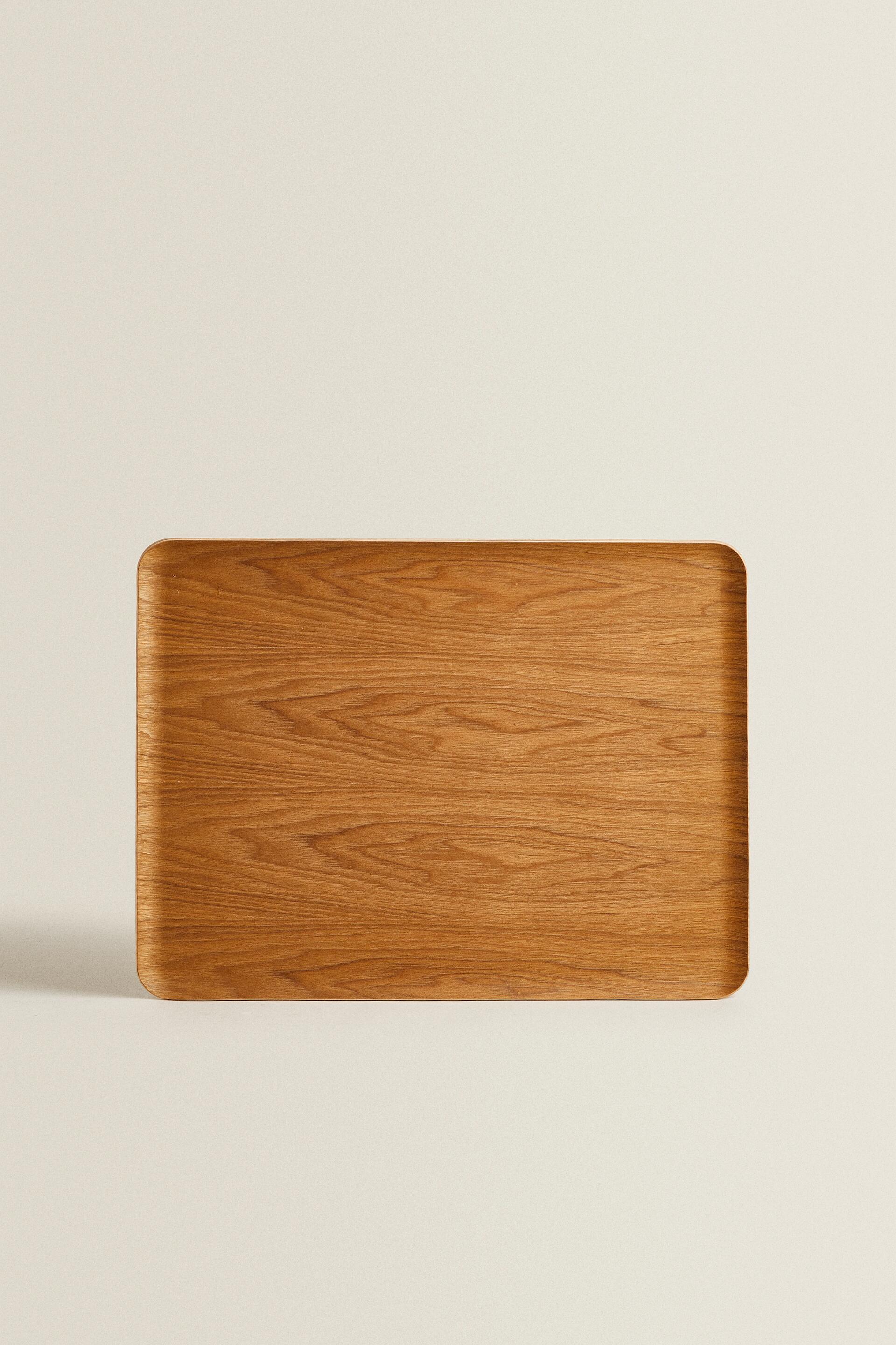 

ПРЯМОУГОЛЬНЫЙ НЕСКОЛЬЗЯЩИЙ ДЕРЕВЯННЫЙ ПОДНОС