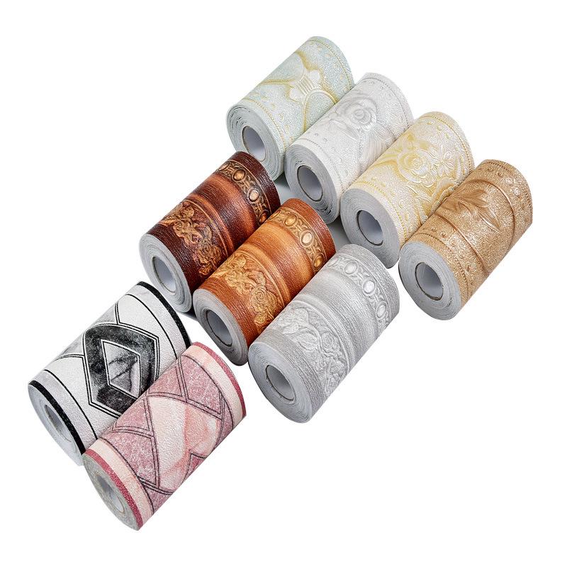 Plintă Decorativă Impermeabilă din PVC și Autocolante de Perete pentru Casă