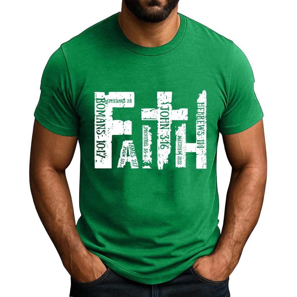 Men's  Popular T,shirt Printed Round Neck Short Sleeve T,shirt