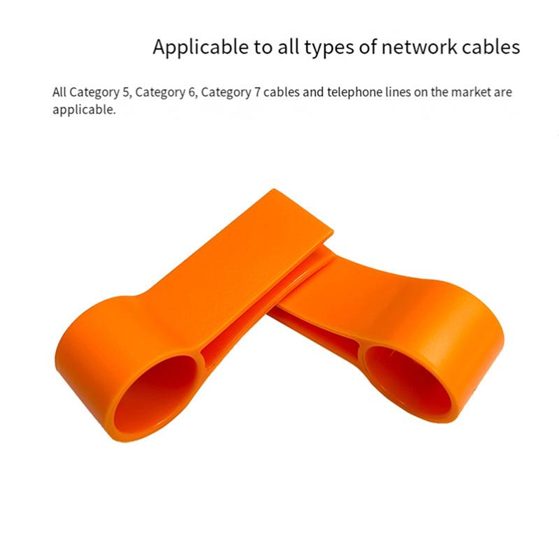 A20F-Efficient 6Pcs Wire Separator And Straightening Tool For CAT7/CAT5/CAT6 Networking Cables