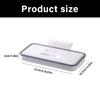 Removable Cabinet Door Garbage Bag Holder With Lid Trash High Strength Plastic Storage Rack For Indoor and Outdoor Use