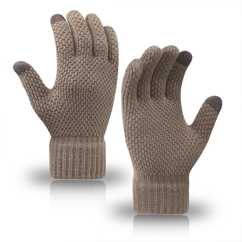 Knitted Gloves Autumn and Winter