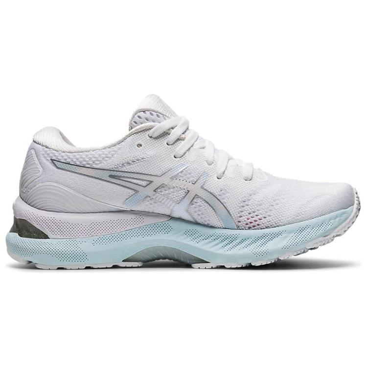 New Asics Gel Nimbus 23 'White Pure Silver' Women's 1012A885-100