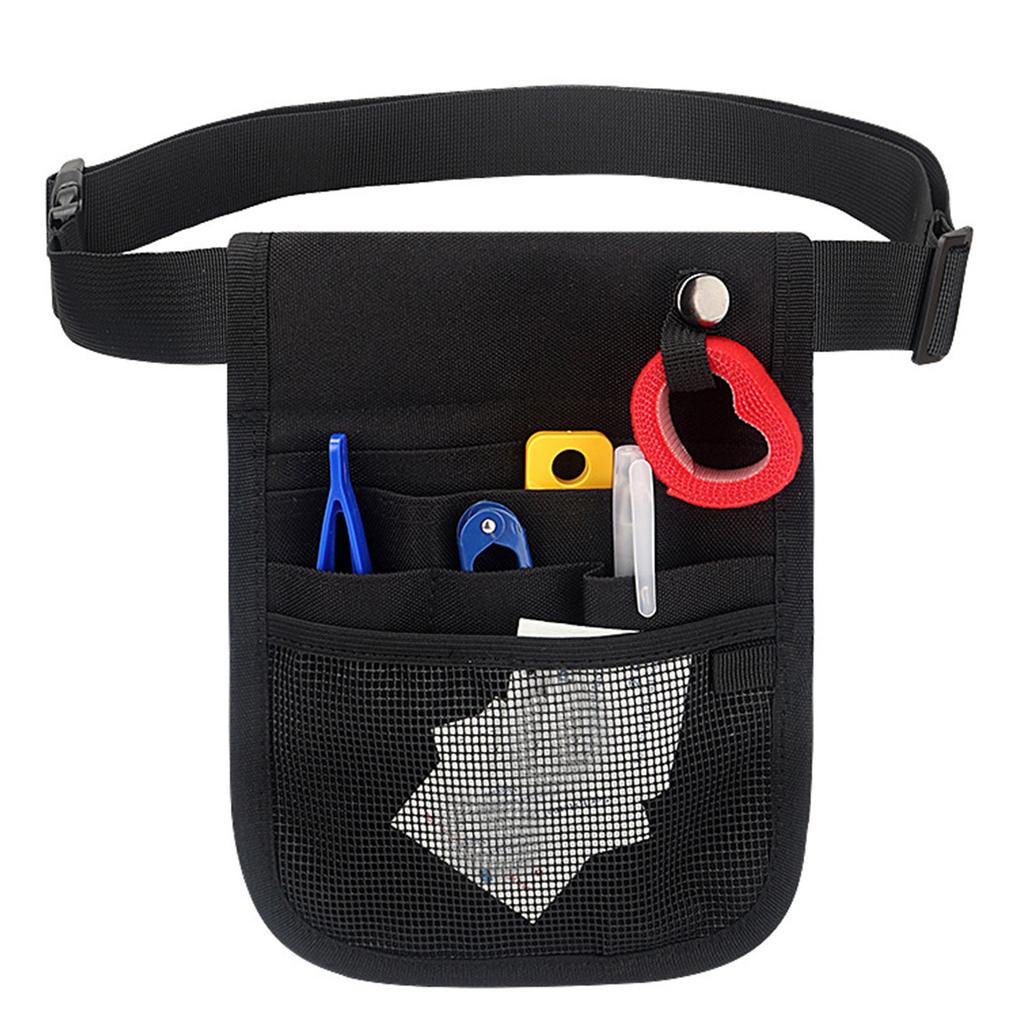 Krankenschwester Hüfttasche mit Gürtel Nylon Wiederverwendbar Langlebig Multifunktional Tragbar Krankenschwester Bauchtasche für