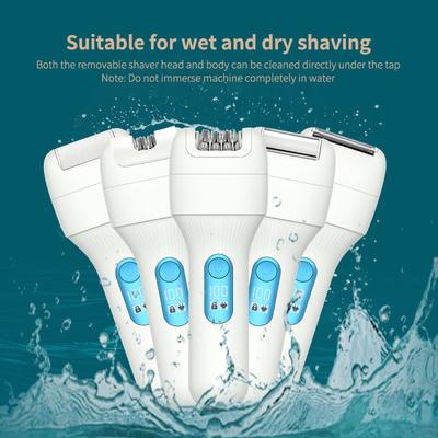 New Foot Grinder Exfoliator 5 In 1 Multifunctional Women's Hair Extractor Full Body Private Hair Remover