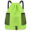 Wet & Dry Separation Waterproof Sports Drawstring Backpack with Double Shoulder Straps for Outdoor & Fitness Activities