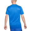 Nike Solid Color Simple Print Small Logo Quick-Dry Round Neck Short Sleeve T-Shirt Men Tops Royal-Blue HF0524-463