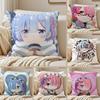 anime character loyal RRe ZZero Cushion Cover Pillowcase Antidustmite living Room Sofa Decor Cushion Room