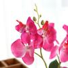 Artificial Butterfly Orchid Bonsai Fake Flower with Tray Home Table Decoration