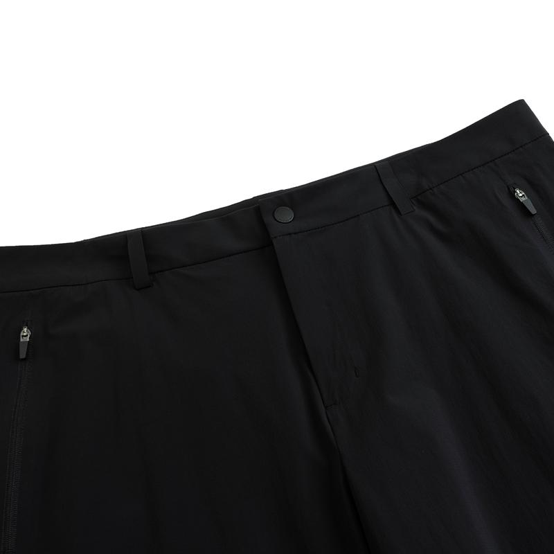 Anta Summer Comfortable Lightweight Fashion Woven Sports Long Pants Men Bottoms Basic-Black 152620519-3