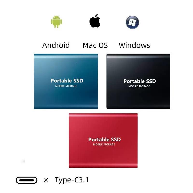 High-Speed 1TB/2TB SSD Solid-State Drive for Mobile Expansion