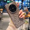 For Oppo Find X8 Pro 5G Case Creative Doodle Leather Electroplated Phone Back Cover