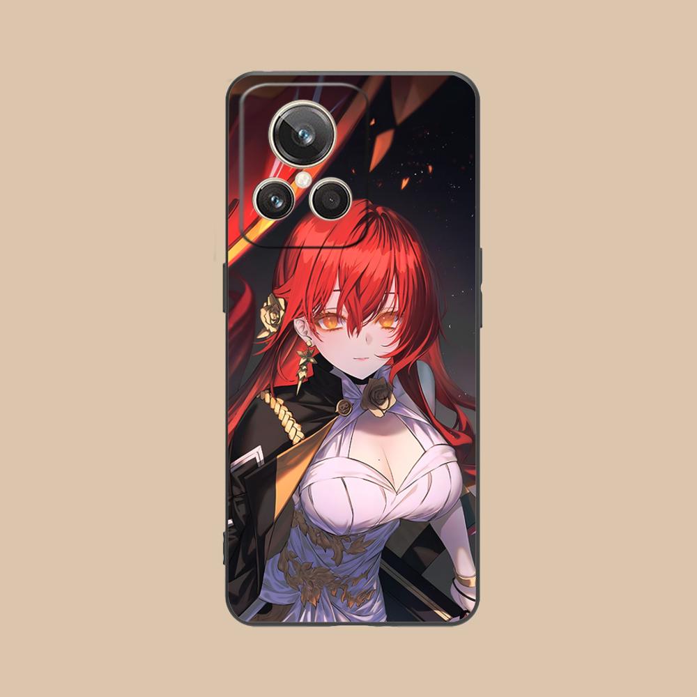 HSR Himeko Matte TPU Mobile Phone Case for Realme GT 8 Neo Pro C75 73 71 C67 65 C55 53 C35 31 C20 15 Colorful Cover
