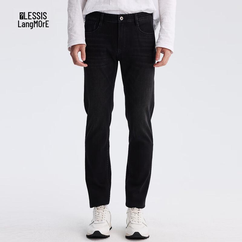 

LILANZ Мужские теплые джинсы с эластичной вставкой, облегающего кроя 30 (165/76A)