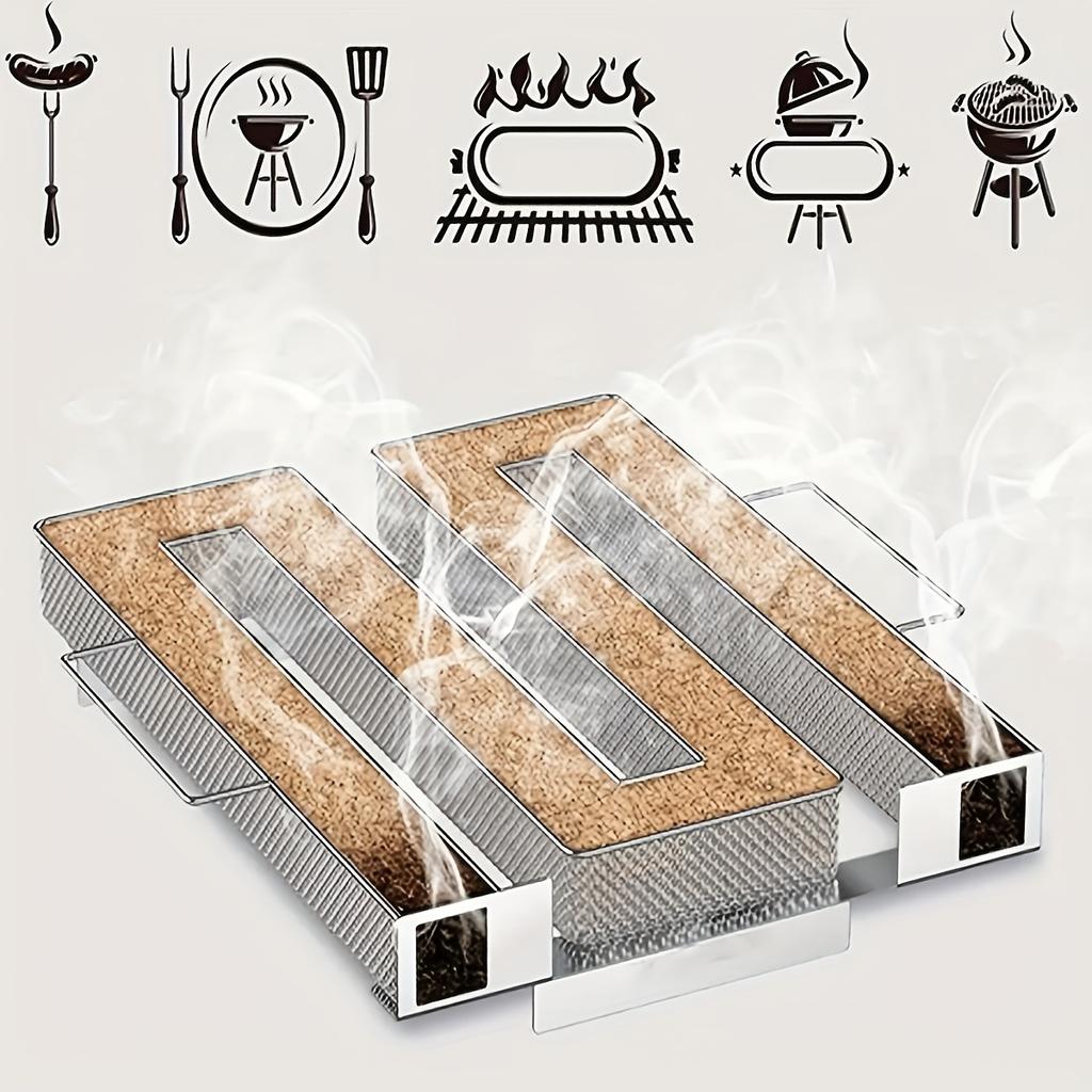 1 kus Generátor studeného kouře 5-20 hodin houstnoucího kouře, Generátor kouře, Může udit lososa, maso, sýr atd.