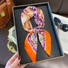 New small square scarf silk scarf women's summer versatile scarf headband silk scarf scarf temperament advanced neck protection spring and autumn thin