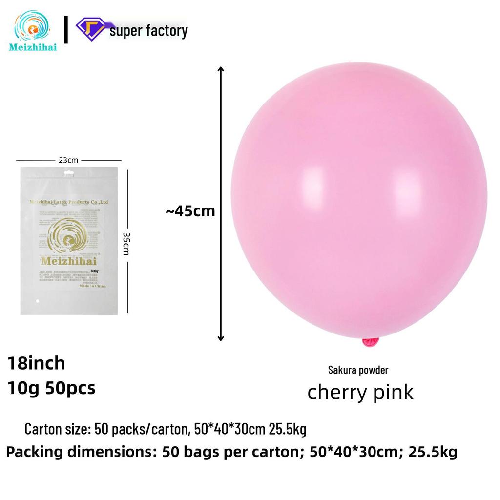 Colorful Macaron Balloons: Round Dopamine Balloons for Children's Birthday Party Decoration