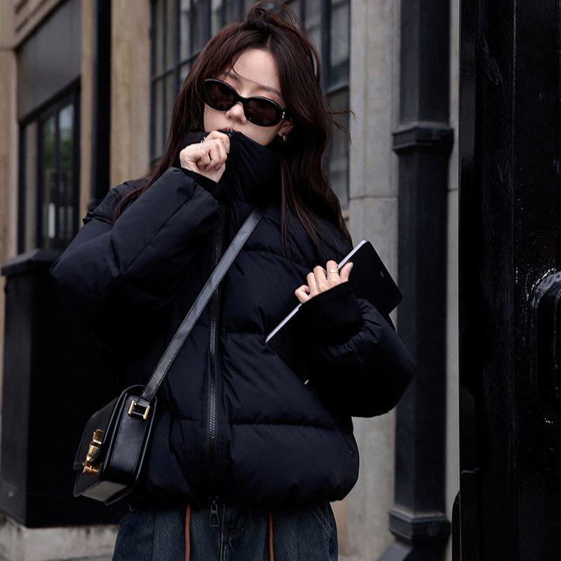 Spring/Summer Loose Cotton-Padded Jacket - Short Korean Style for Women