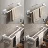 1PC Towel Rack, Bathroom Perforated Suction Cup, Wall Mounted Storage Rack, Toilet Storage, Bathroom Towel Rod