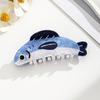 New Ocean Series Sardine Hair Clip, Unique Niche Design, Premium Shark Clip, Cute Hairpin