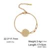 Dawapara Flower of Life Women Bracelet Mandala Sacred Geometry Yoga Meditation Amulet Stainless Steel Jewelry