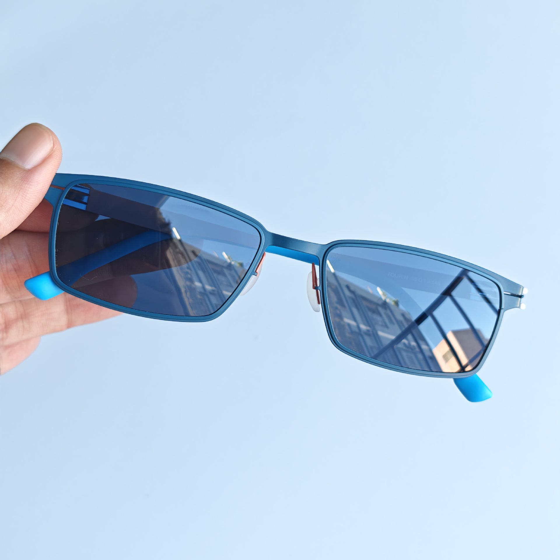 Vintage Metal Polarized Sunglasses: High-End Unisex Shades for Street, Fishing, and More