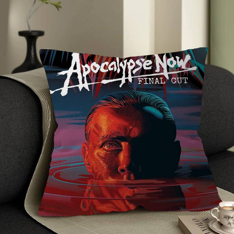 Apocalypse Now Movie Pillow Covers Cartoon Sofa Decorative Home Double-sided Printing Short Plush Cute Cushion Cover