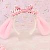 Cartoon Cute Headband Melody Ear Shape Hair Hoop Plush Headpiece Hair Band Birthday Party Cosplay Costume Prop Unisex